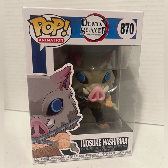Funko | Toys | Funko Pop Demon Slayer Inosuke Hashibira 87 Vinyl Figure ...